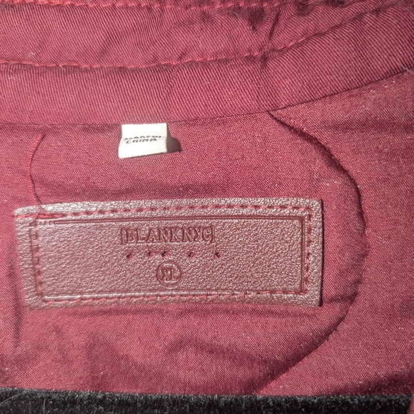 BlankNyc Women's Cranberry Drop Shoulder Zip Jacket - Picture 5 of 6